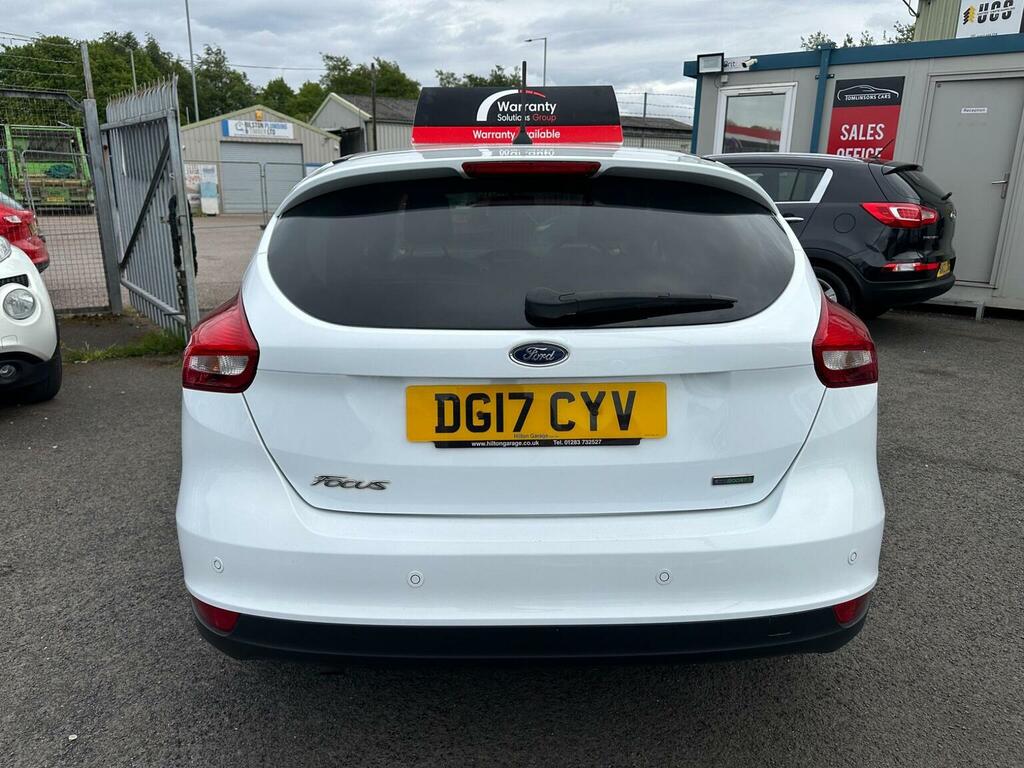 Ford Focus Hatchback 1.0T Ecoboost Zetec Edition Euro 6 Ss DG17CYV White #6