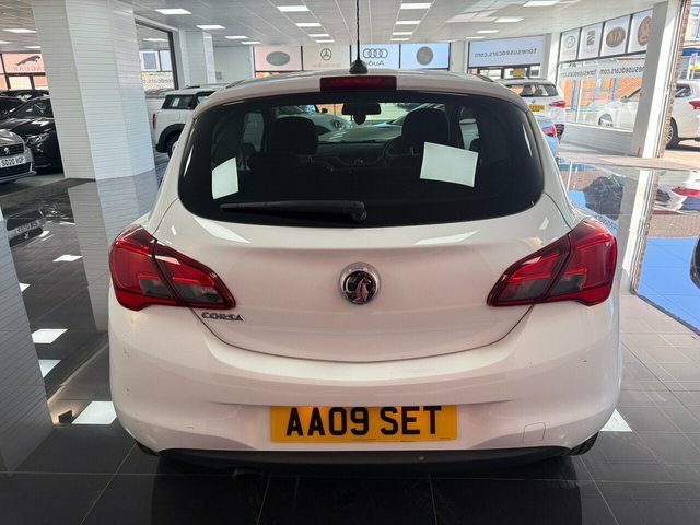 Vauxhall Corsa Hatchback AA09SET White #4