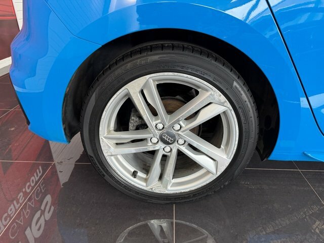 Audi A1 Hatchback SV19VAM Blue #2