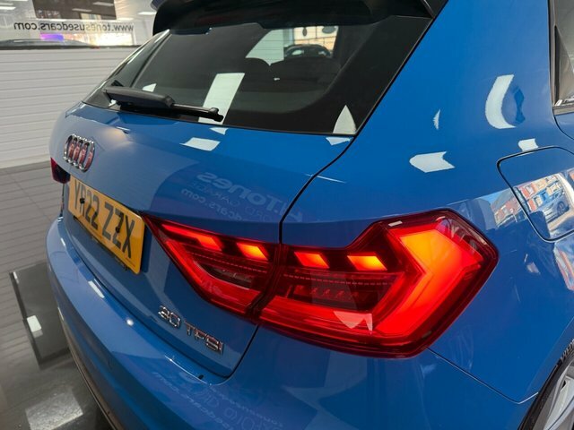 Audi A1 Hatchback YR22ZZX Blue #6