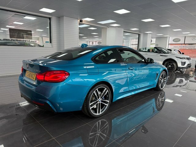 BMW 4 Series Coupe YC68NXZ Blue #2