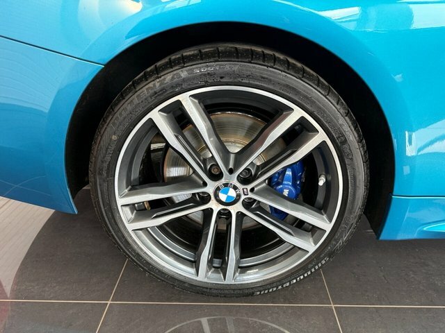 BMW 4 Series Coupe YC68NXZ Blue #3