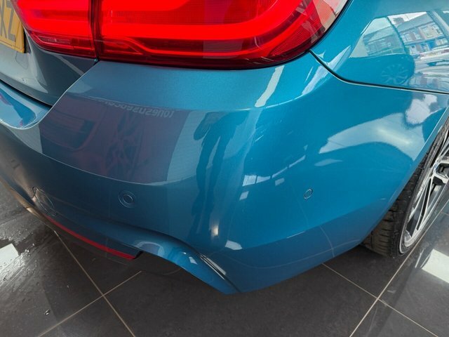 BMW 4 Series Coupe YC68NXZ Blue #5