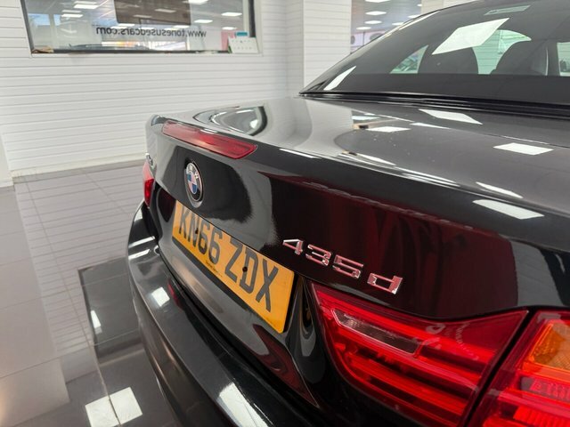 BMW 4 Series Convertible AN60BAM Black #4