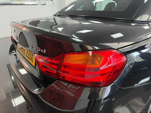 BMW 4 Series Convertible AN60BAM Black #3