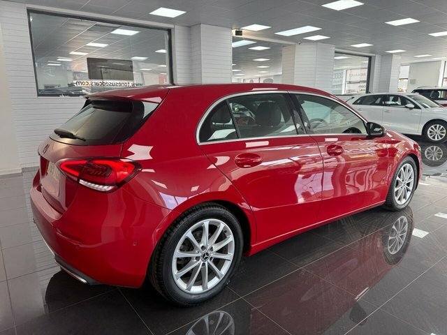Mercedes-Benz A Class Hatchback GU69VZK Red #2