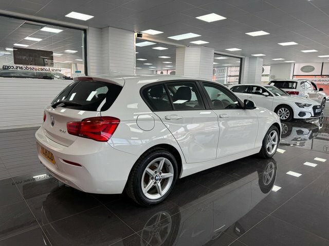 BMW 1 Series 118D Se YL18OJD White #2