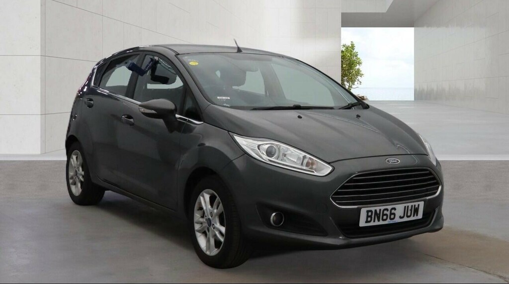 Ford Fiesta 1.0T Ecoboost Zetec Euro 6 Ss Grey