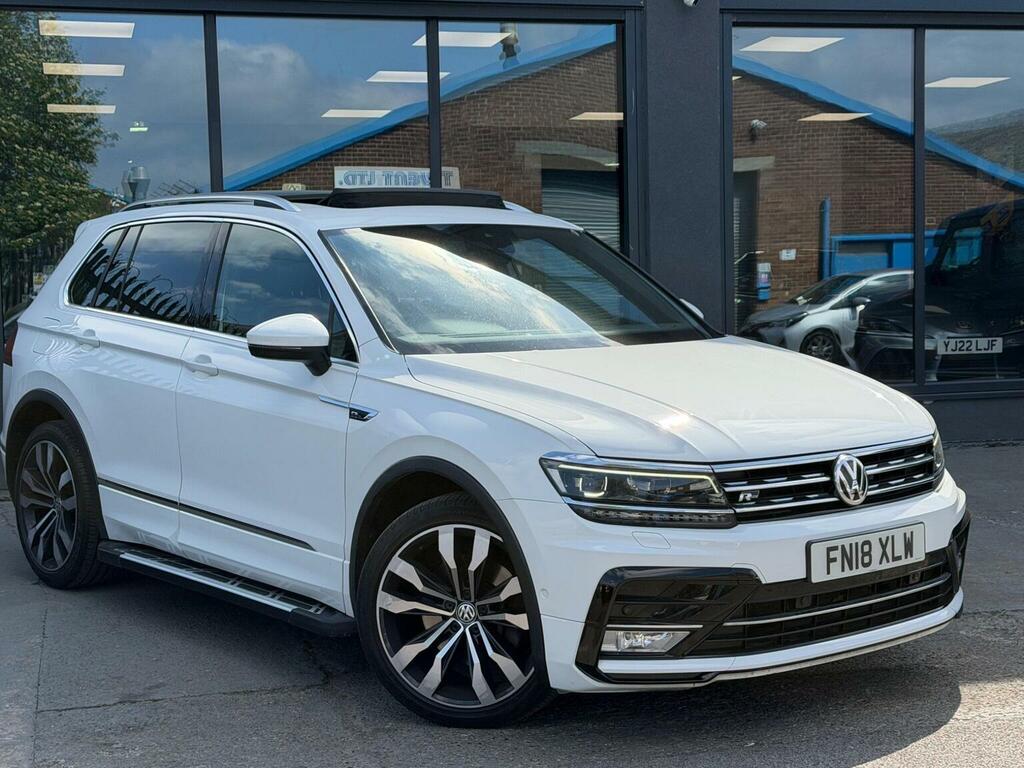 Volkswagen Tiguan Suv 2.0 Tsi R-line Dsg 4Motion Euro 6 Ss 2 FN18XLW White #2