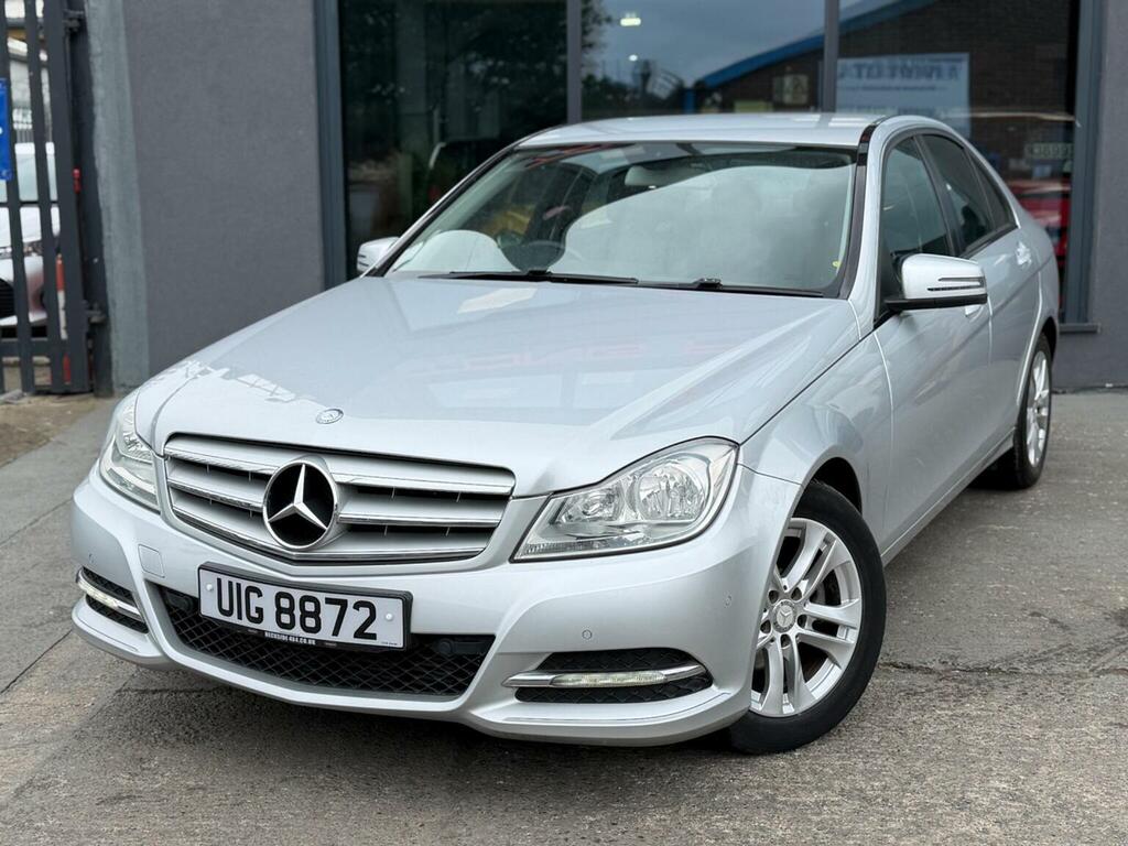 Mercedes-Benz C Class Saloon 1.6 C180 Blueefficiency Executive Se G-tron UIG8872 Silver #6