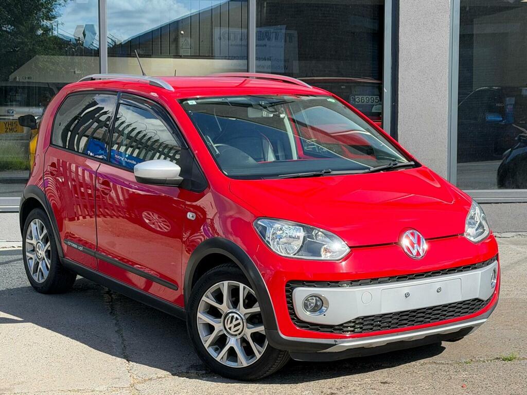 Volkswagen Up Hatchback Cross 1.0 Bluemotion Tech Asg Euro 6 TEMP681 Red #2