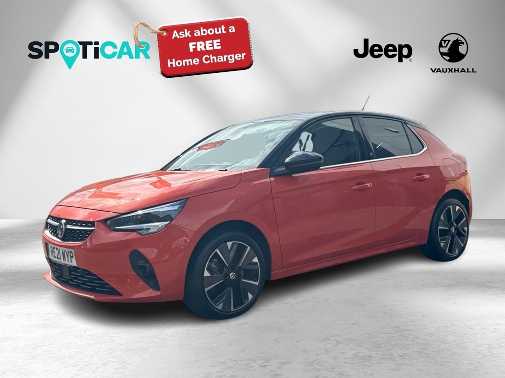 Vauxhall Corsa-e 100Kw Elite Nav Premium 50Kwh 11Kwch Orange