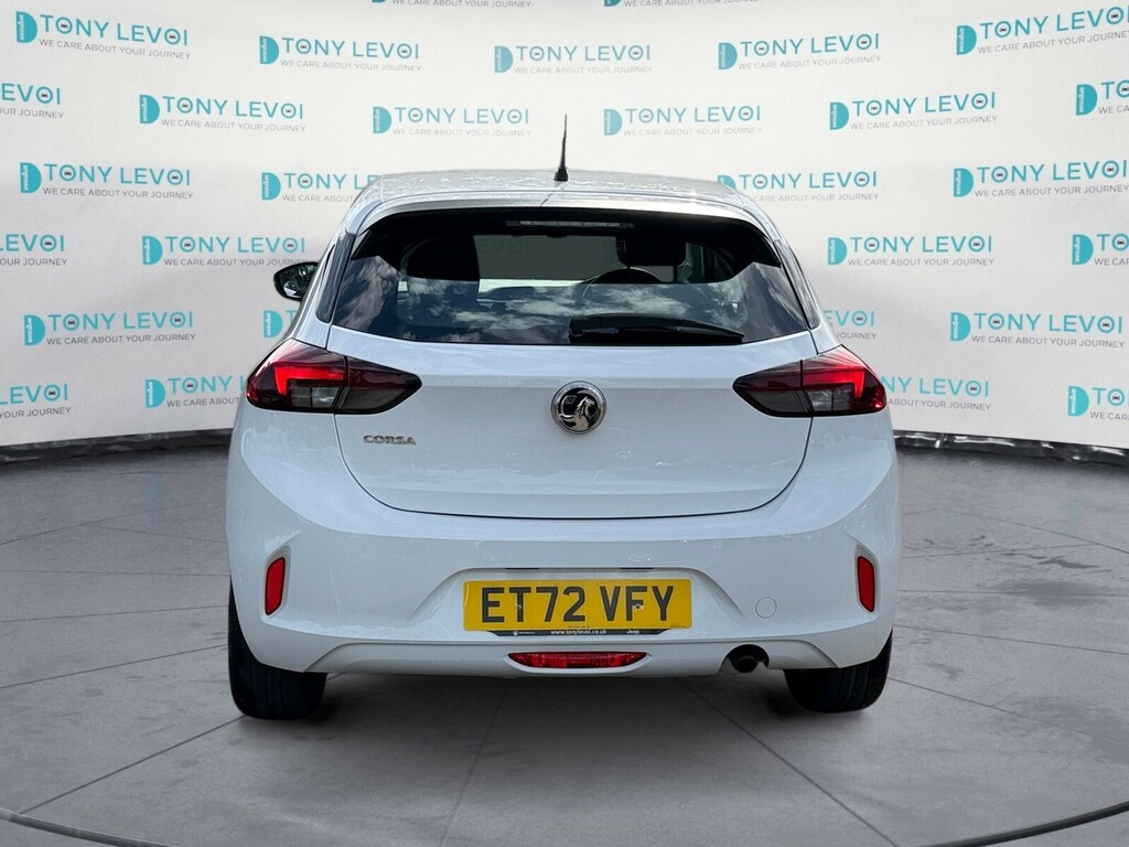 Vauxhall Corsa 1.2 Turbo Design ET72VFY White #4