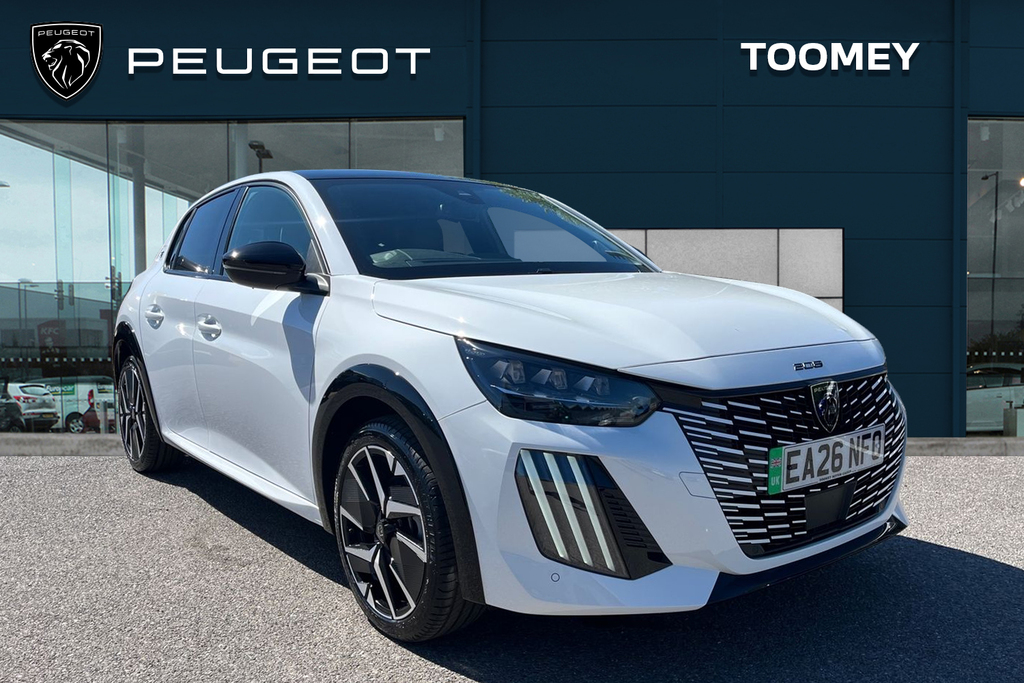 Peugeot e-208 51Kwh Gt Hatchback White