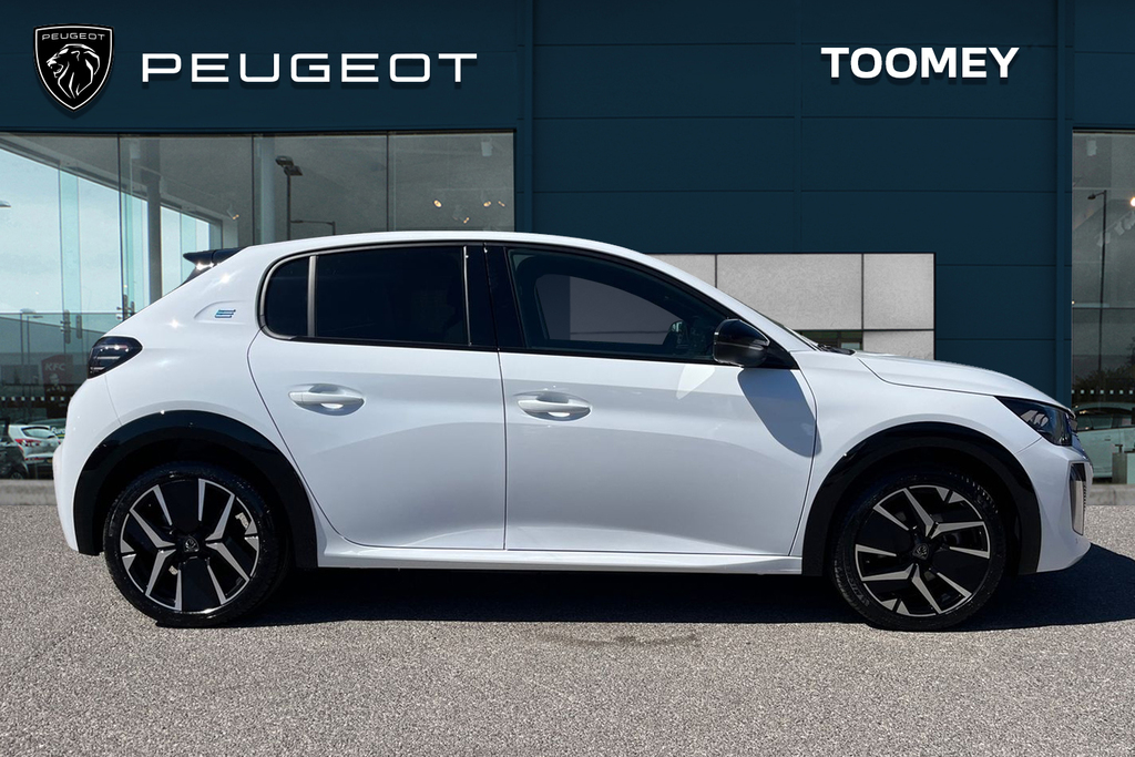 Peugeot e-208 51Kwh Gt Hatchback EA26NFO White #4