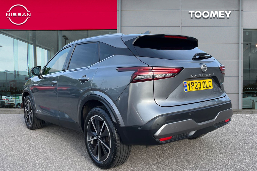 Nissan Qashqai 1.5 H E Power Tekna Suv Hybrid YP23OLC Grey #3