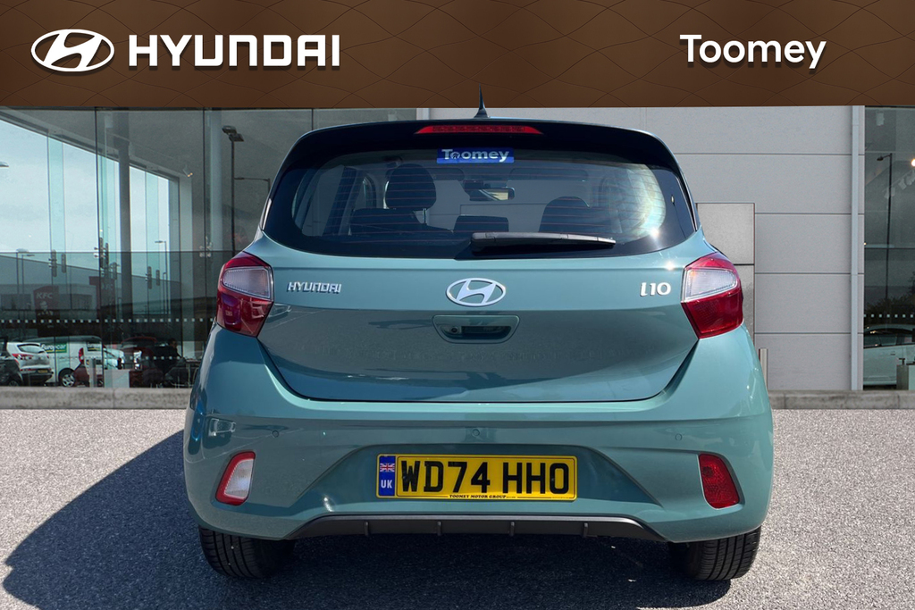 Hyundai I10 1.0 Advance Hatchback WD74HHO Green #6