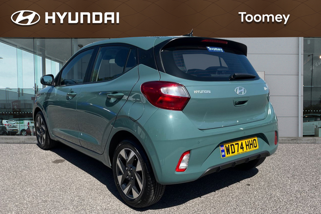 Hyundai I10 1.0 Advance Hatchback WD74HHO Green #3
