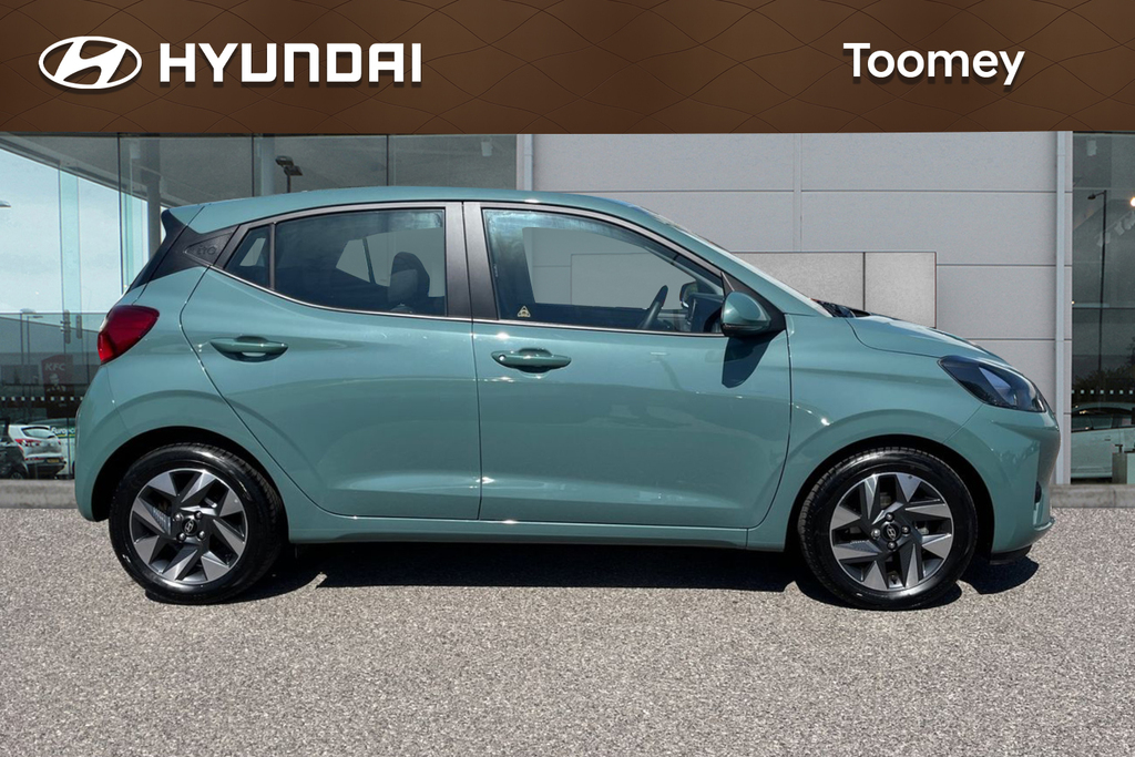 Hyundai I10 1.0 Advance Hatchback WD74HHO Green #4