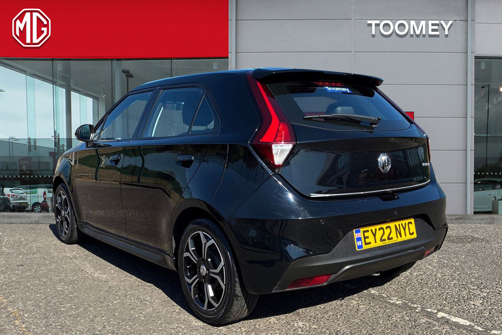 MG MG3 1.5 Vti Tech Exclusive Nav Hatchback Ma EY22NYC Black #3