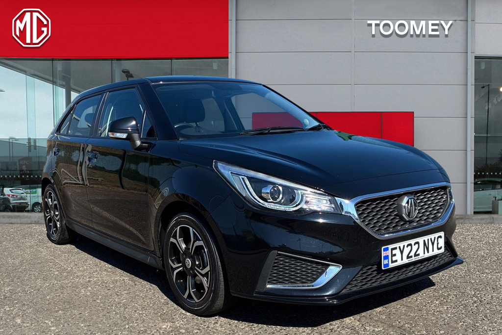 MG MG3 1.5 Vti Tech Exclusive Nav Hatchback Ma Black
