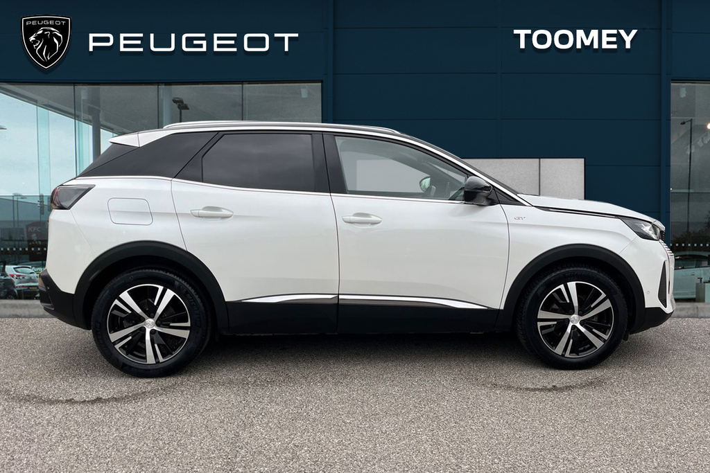 Peugeot 3008 1.2 Hybrid Gt Suv Hybrid E Dsc6 KV73YFN White #4