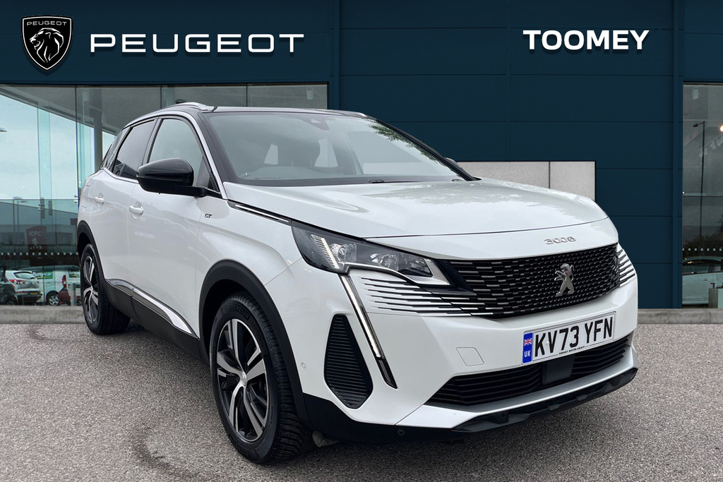 Peugeot 3008 1.2 Hybrid Gt Suv Hybrid E Dsc6 White