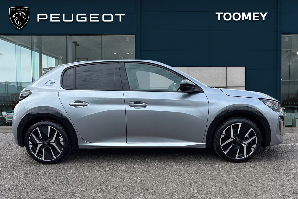 Peugeot e-208 51Kwh Gt Hatchback EA26ODM Grey #4