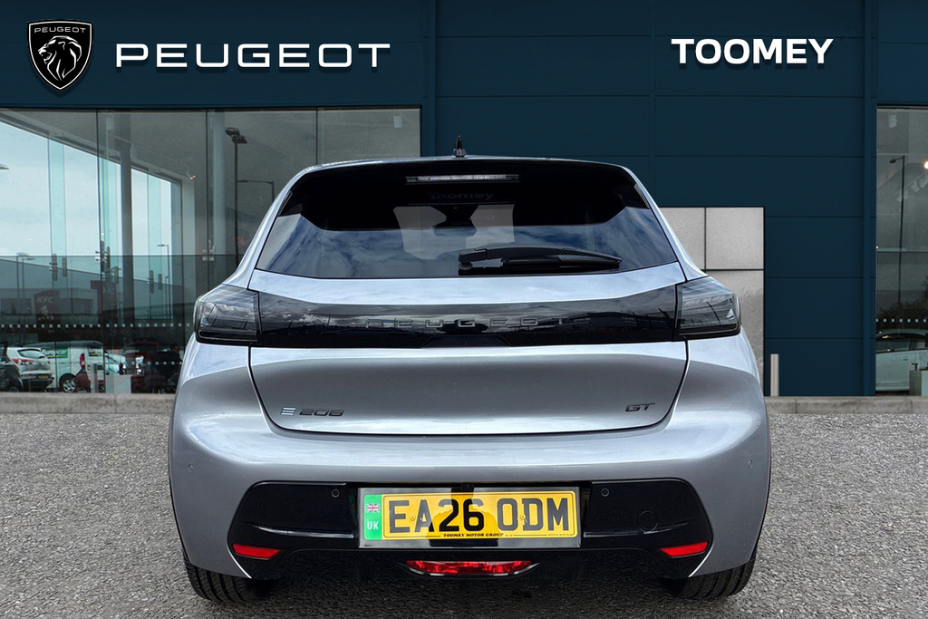 Peugeot e-208 51Kwh Gt Hatchback EA26ODM Grey #6