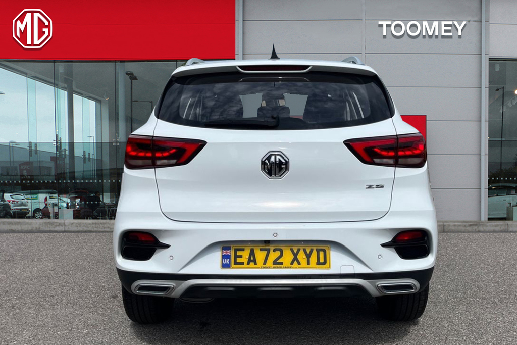 MG ZS 1.5 Vti Tech Exclusive Suv EA72XYD White #6