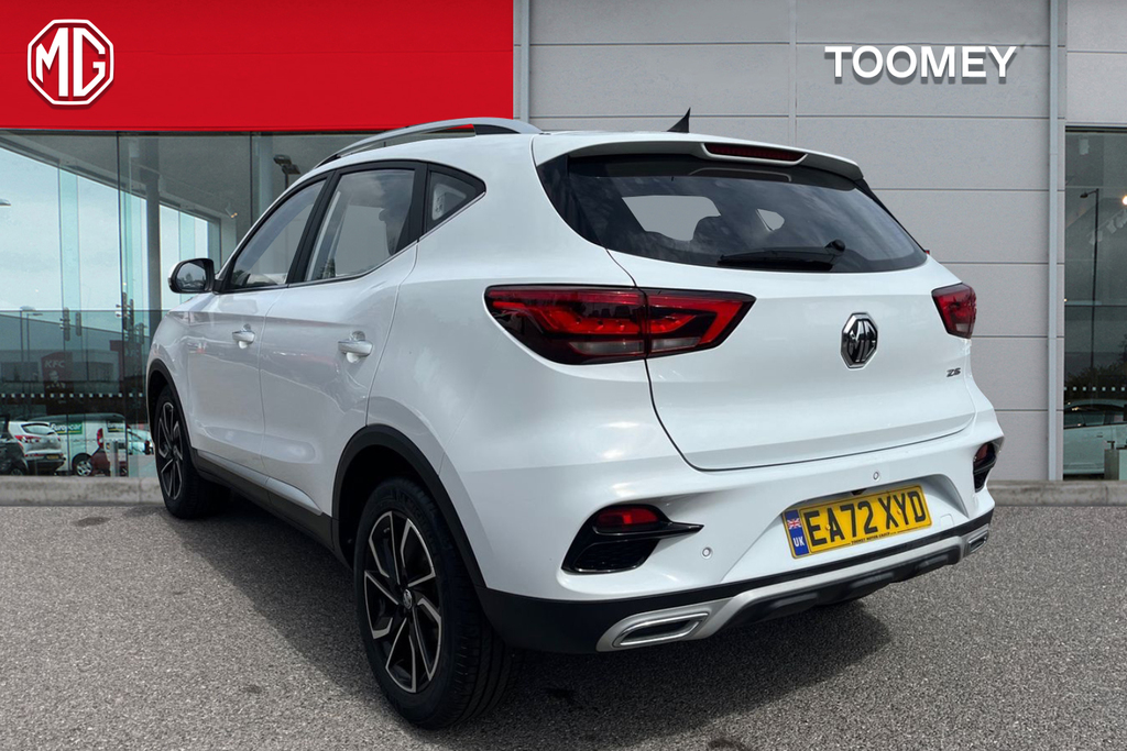 MG ZS 1.5 Vti Tech Exclusive Suv EA72XYD White #3