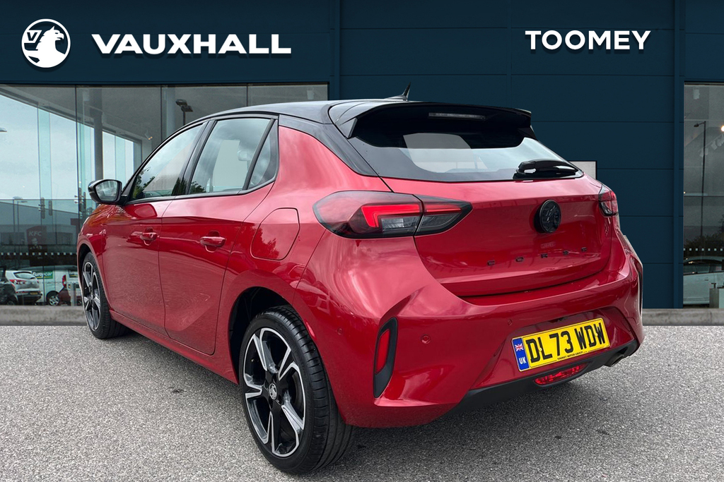 Vauxhall Corsa 1.2 Turbo Gs Hatchback DL73WDW Red #3