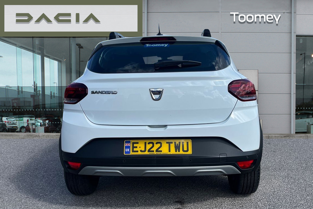 Dacia Sandero Stepway 1.0 Tce Prestige Hatchback EJ22TWU White #6