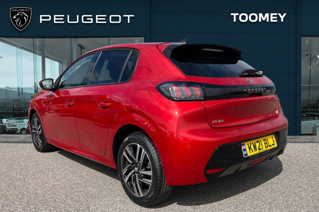 Peugeot 208 1.2 Puretech Allure Hatchback KW21BLJ Red #3