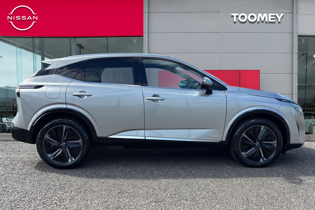 Nissan Qashqai 1.5 H E Power Tekna Suv Hybrid OE74VBN Silver #4