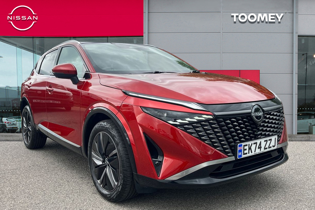 Nissan Qashqai 1.3 Dig T Mhev Tekna Suv Hybrid Xtron Red