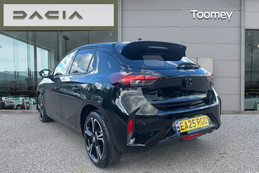 Vauxhall Corsa 1.2 Turbo Ultimate Hatchback EA25RGO Black #3