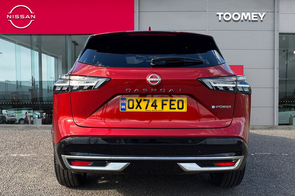 Nissan Qashqai 1.5 H E Power Tekna Plus Suv Hybrid Aut OX74FEO Red #6