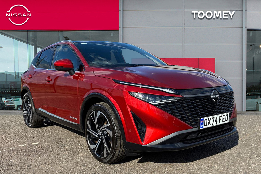 Nissan Qashqai 1.5 H E Power Tekna Plus Suv Hybrid Aut Red