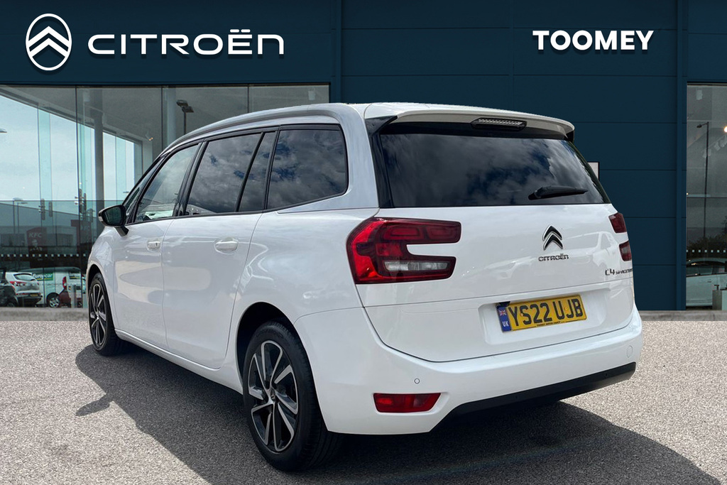 Citroen Grand C4 SpaceTourer 1.2 Puretech Sense Mpv Eat8 YS22UJB White #3