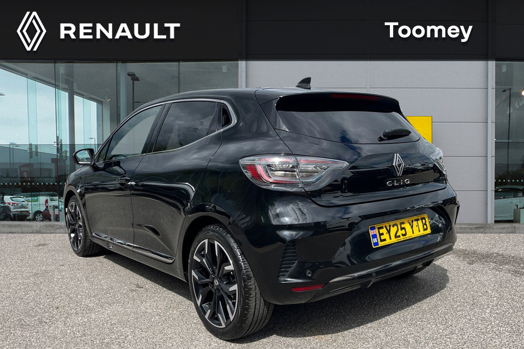 Renault Clio 1.6 E Tech Techno Hatchback Hybrid EY25YTB Black #3