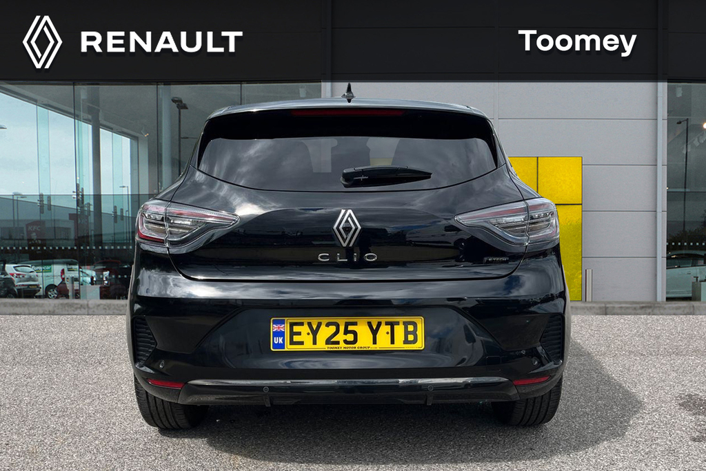 Renault Clio 1.6 E Tech Techno Hatchback Hybrid EY25YTB Black #6