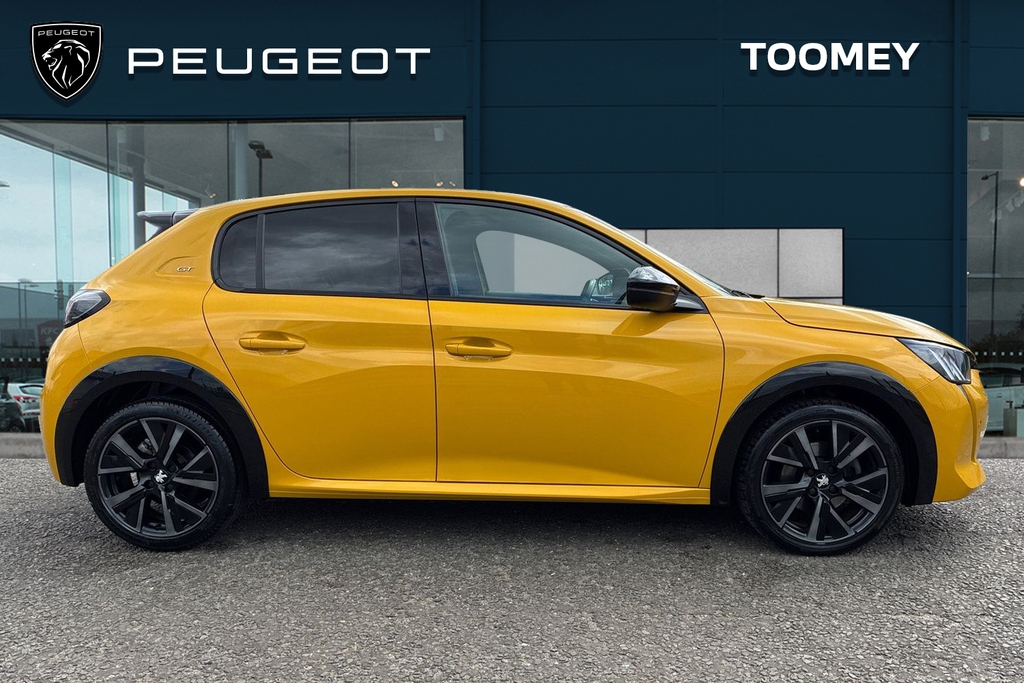 Peugeot 208 1.2 Puretech Gt Hatchback Eat DF72WYD Yellow #4