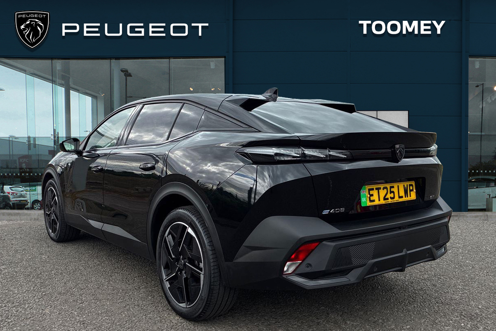 Peugeot 408 58Kwh Gt Fastback ET25LWP Black #3