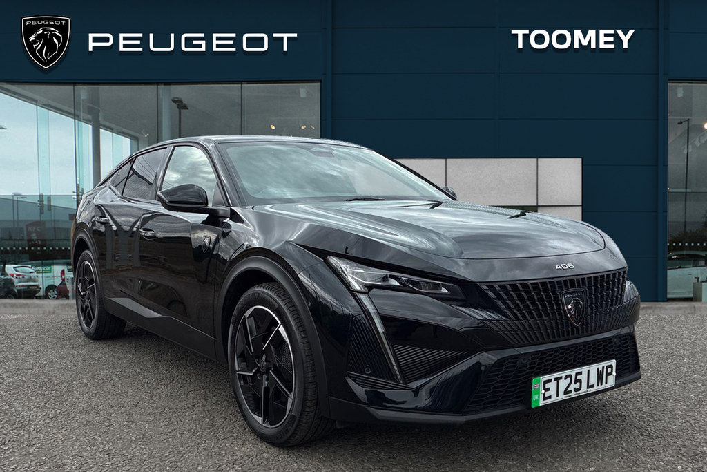 Peugeot 408 58Kwh Gt Fastback Black