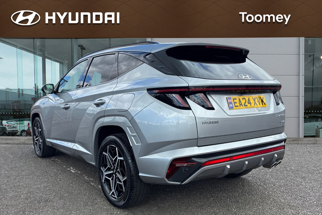 Hyundai Tucson 1.6 H T Gdi N Line Suv Hybrid Euro EA24XVK Silver #3