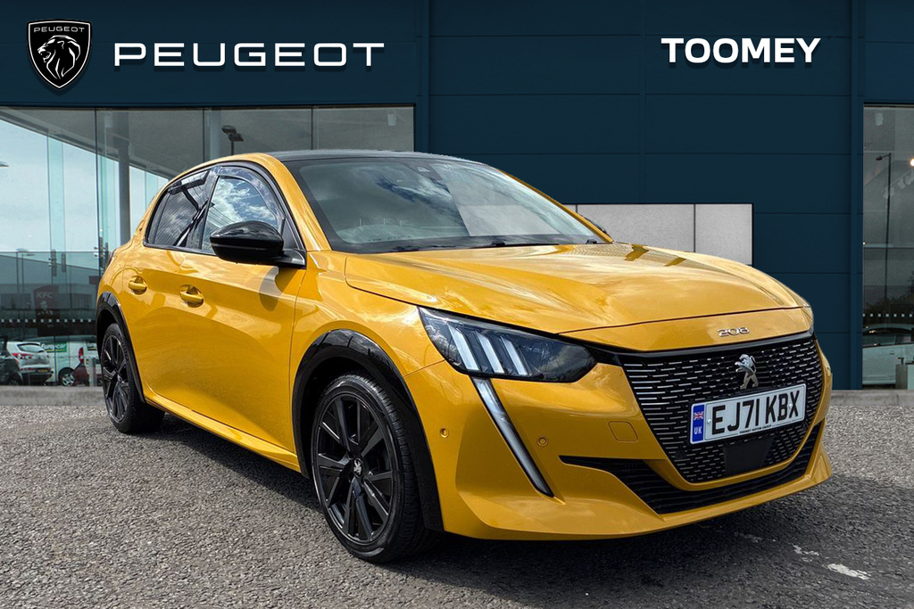 Peugeot 208 1.2 Puretech Gt Premium Hatchback Eat Yellow
