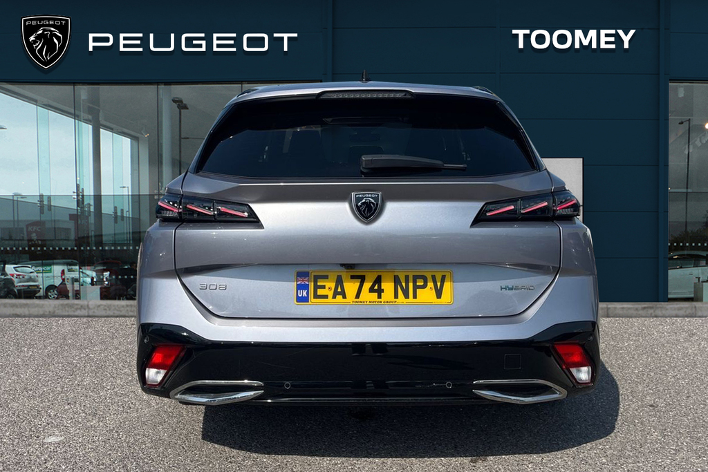 Peugeot 308 SW 1.6 12.4Kwh Gt Estate Plug In Hybrid E EA74NPV Grey #6