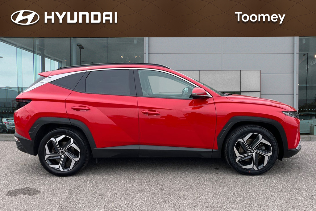 Hyundai Tucson 1.6 H T Gdi Ultimate Suv Hybrid EJ72CUO Red #4
