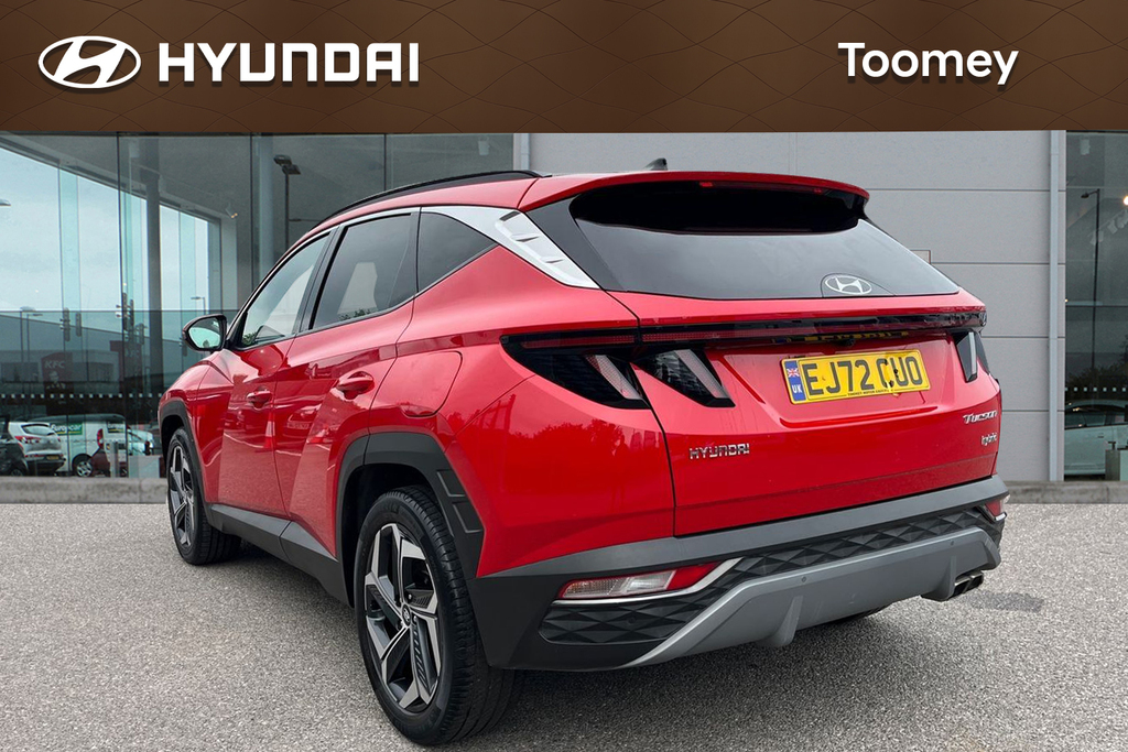 Hyundai Tucson 1.6 H T Gdi Ultimate Suv Hybrid EJ72CUO Red #3
